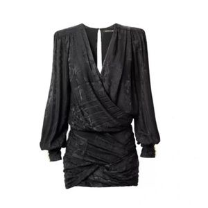 BALMAIN X H&M Silk Mini Dress